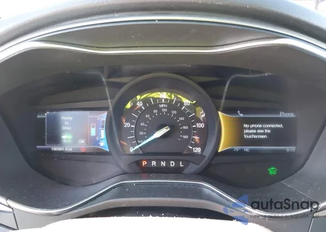 2013 Ford Fusion Hybrid Se z USA, uszkodzony, nr VIN 3FA6P0LUXDR318532